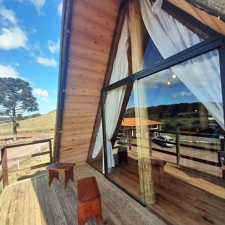Вілла Chale A-Frame Da Fazenda Бон-Жардін-да-Серра Екстер'єр фото